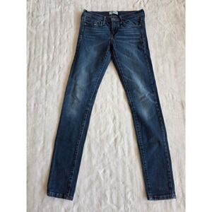 Banana Republic Skinny Jeans Dark Wash Denim Size 25